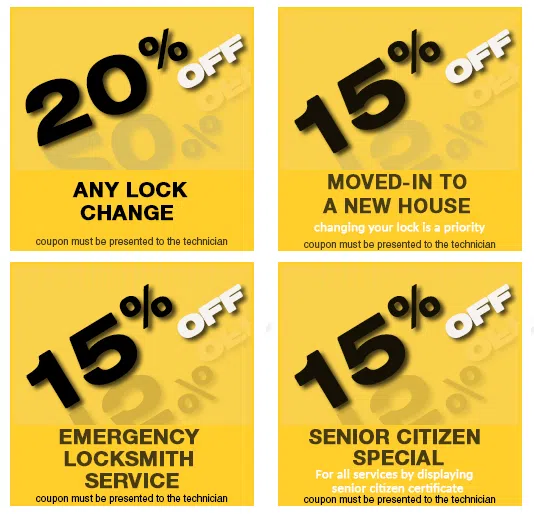 Exclusive Locksmith Service Garland, TX 972-512-6372 - coupon-img